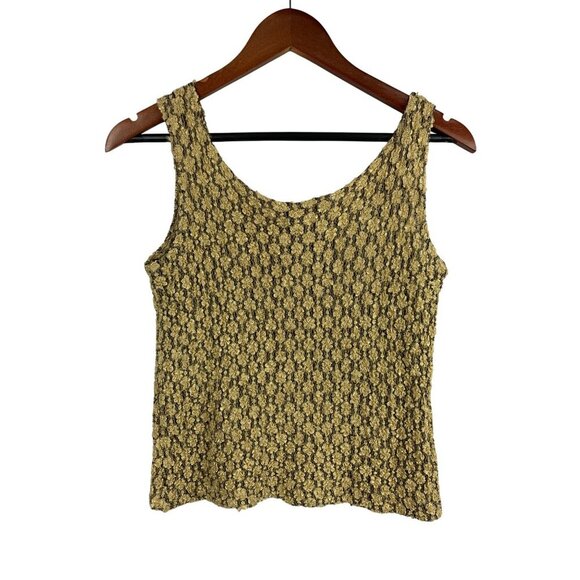 Azzura Medium Sleeveless Textured Womens Top - Picture 2 of 5